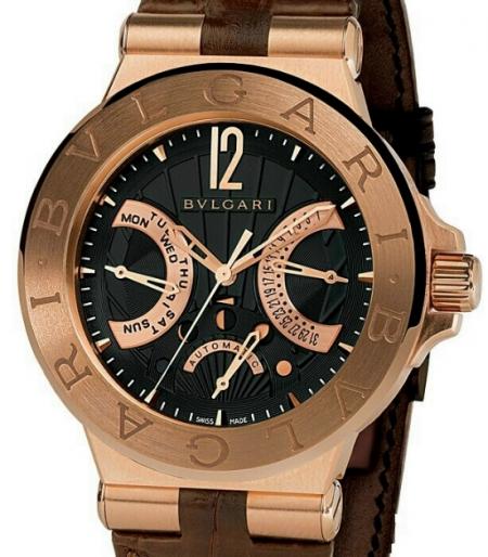 bvlgari diagono mens wristwatch