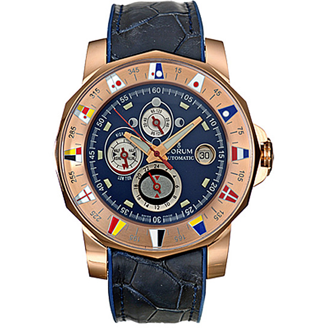 Corum Admirals Cup Rose Gold Auto Watch Corum Admirals Cup Rose Gold Auto Watch