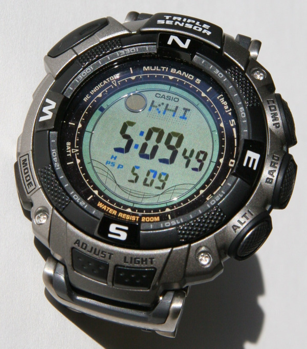 Casio Feature Packed Pathfinder Digital WatchWatch shop, Mens watches