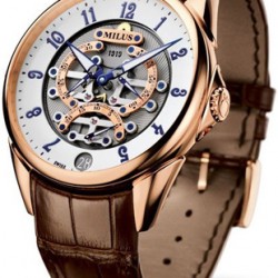 Milus Tirion TriRetrograde Seconds Skeleton 1919 Watch