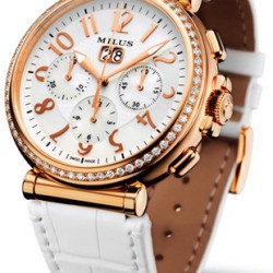 Milus Zetios Chronograph Joaillerie Watch