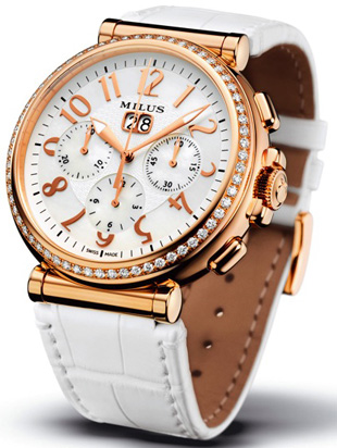 Milus Zetios Chronograph Joaillerie Watch Milus Zetios Chronograph Joaillerie Watch