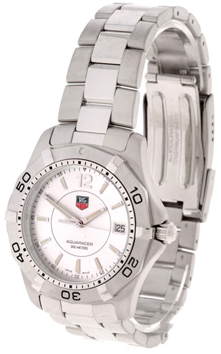 Tag Heuer Men’s Silver Aqua Racer Tag Heuer Men’s Silver Aqua Racer