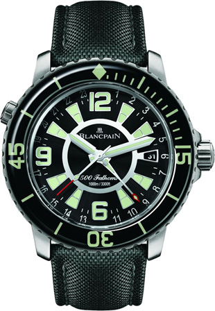 Blancpain 500 Fathoms GMT Watch
