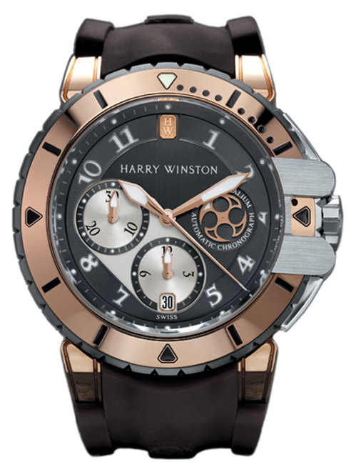 Harry Winston Ocean Diver Chronograph Watch Harry Winston Ocean Diver Chronograph Watch