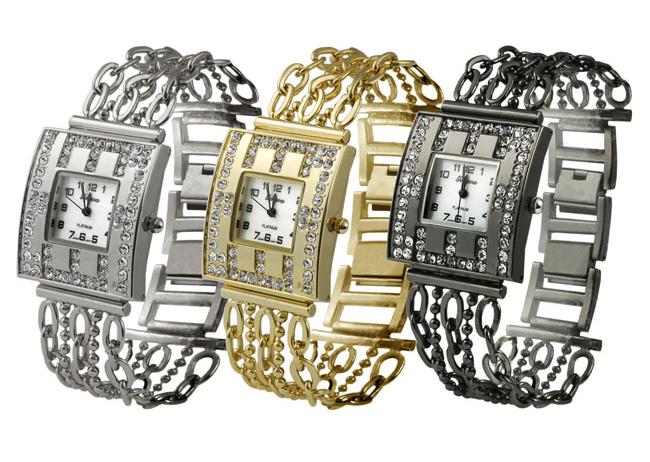 Geneva Platinum Marcasite Antique Women's Watch Geneva Platinum Marcasite Antique Women's Watch