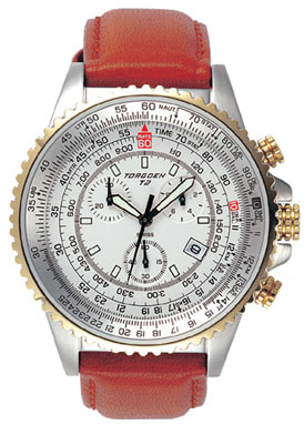 Torgeon Men's T2 Flight Computer Chronograph