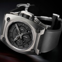 All-Black Wyler Code-R Chronograph 