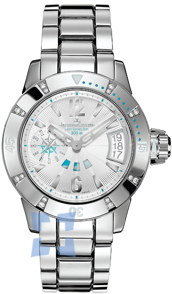Jaeger LeCoultre Master Compressor Diver Ladies Diamond Watch