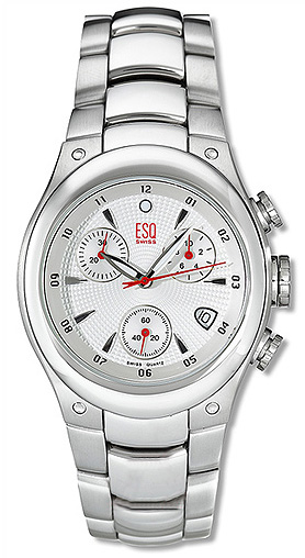 ESQ by Movado Centurion Chrono SS Mens 
