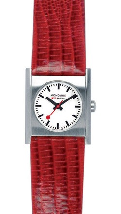 Mondaine Women's Official Swiss Railways Evo Cube Watch Mondaine Women's Official Swiss Railways Evo Cube Watch