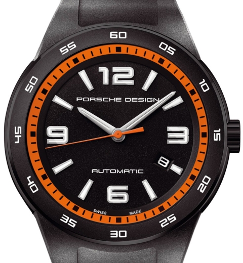 Porsche Design Flat Six P’6310 PVD Black / Orange