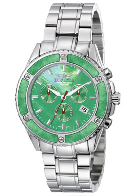 Invicta Men's Swiss Multifunction MOP Stainless Steel Watch