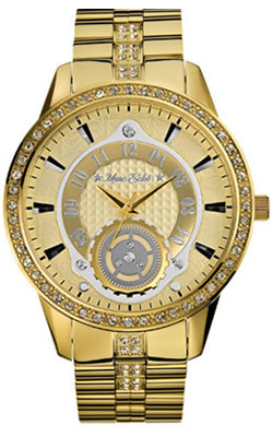 Marc Ecko The Vice Gold Mens Quartz Stainless Steel Marc Ecko The Vice Gold Mens Quartz Stainless Steel