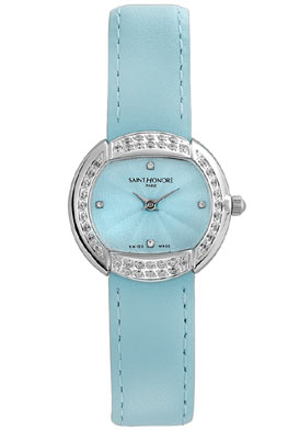 Saint Honore Women's Blue Leather & Dial Saint Honore Women's Blue Leather & Dial