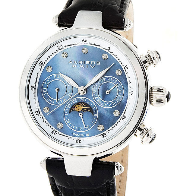 Akribos XXIV Women's Classique Diamond Automatic Watch Akribos XXIV Women's Classique Diamond Automatic Watch