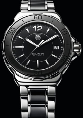 TAG Heuer for Ladies: Formula 1 Lady Steel and Ceramic Watches TAG Heuer for Ladies: Formula 1 Lady Steel and Ceramic Watches
