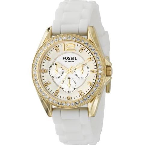 Fossil Riley Gold Tone Multifunction Watch