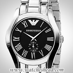 EMPORIO ARMANI CLASSIC WOMENS STAINLESS STEEL BRACELET WATCH AR0681